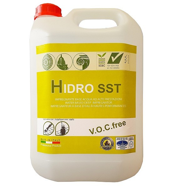 HIDRO SST - “SIX SIDE”, WATER REPELLENT FOR NATURAL STONE 