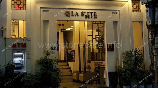 Hoàn thành cung cấp dịch vụ Stonecare cho khách sạn La Suite