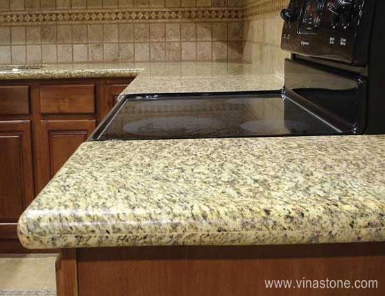 Proper ways of using natural stone kitchen countertop