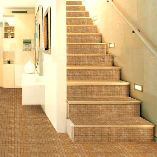  What should be noted for Mosaic natural stone staircase?